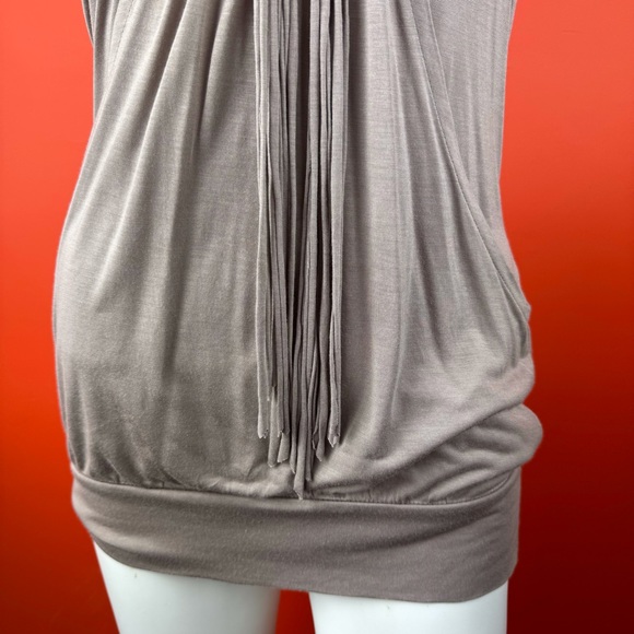 Guess taupe brown halter top women’s blouse summer spring - Picture 4 of 7